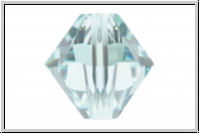 Swarovski Bicone 5328, 4mm, 361 - light azore, 25 Stk.